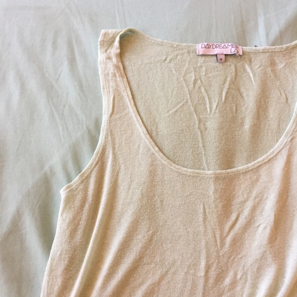 Daydreamer LA tank top with front tie - Picture 2 of 5